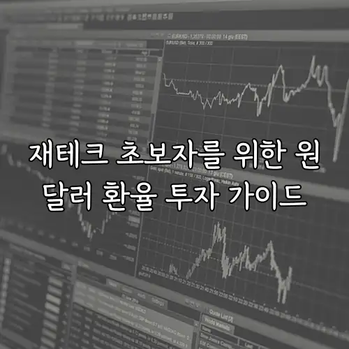 재테크 초보자를 위한 원달러 환율 투자 가이드